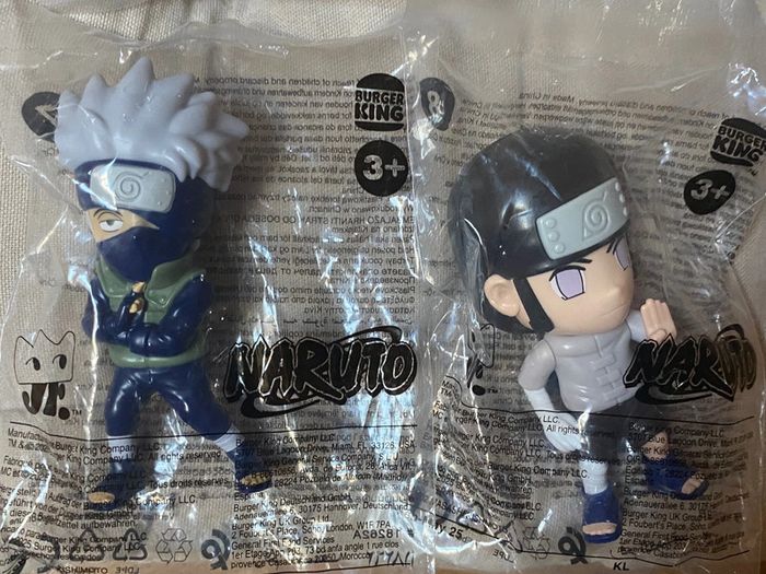 Collection complète des 8 figurines Naruto Burger king 2025, neuve - photo numéro 5