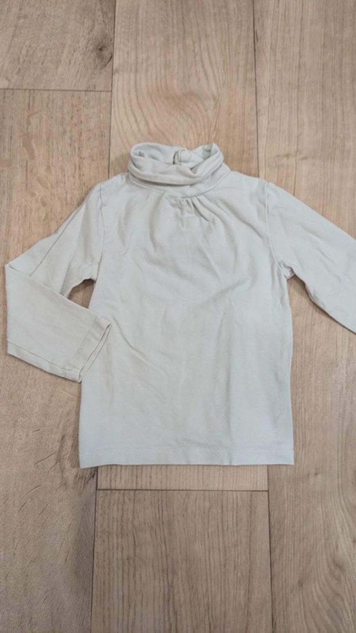 Tee-shirt manches longues crème 18 Mois