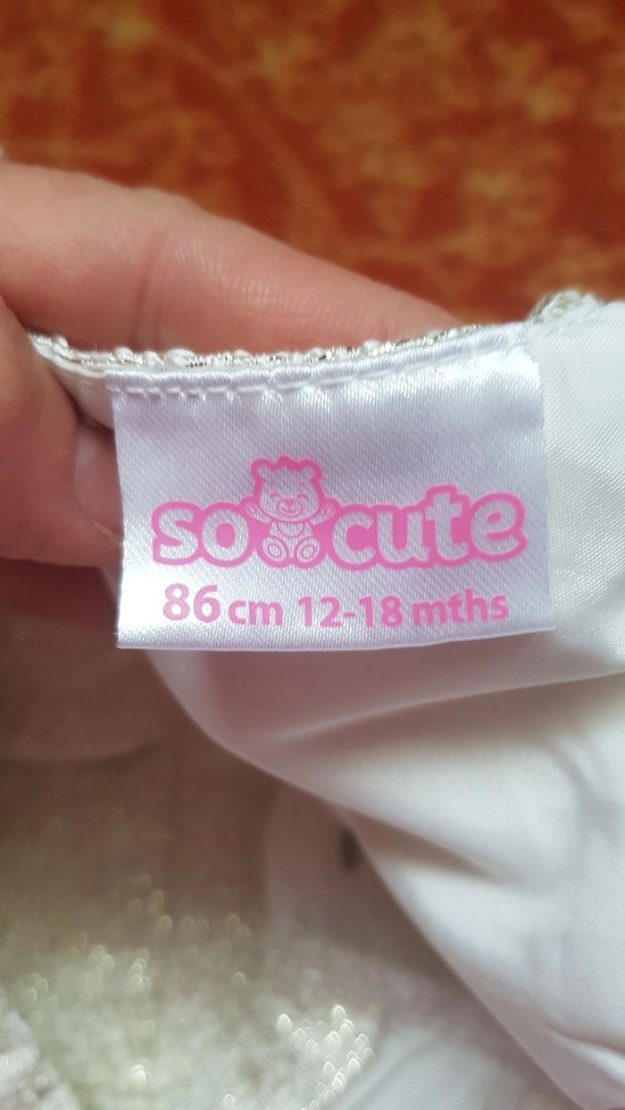 Robe princesse 12-18mois 86cm So Cute - photo numéro 6