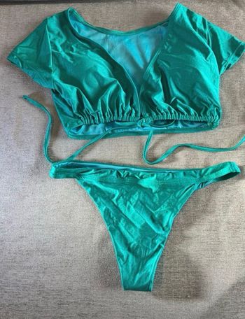 Maillot de bain 2 pièces Hibikini, taille FR36/S.