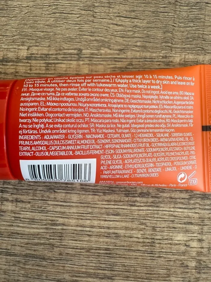 Erborian masque éclat au piment doux - photo numéro 3
