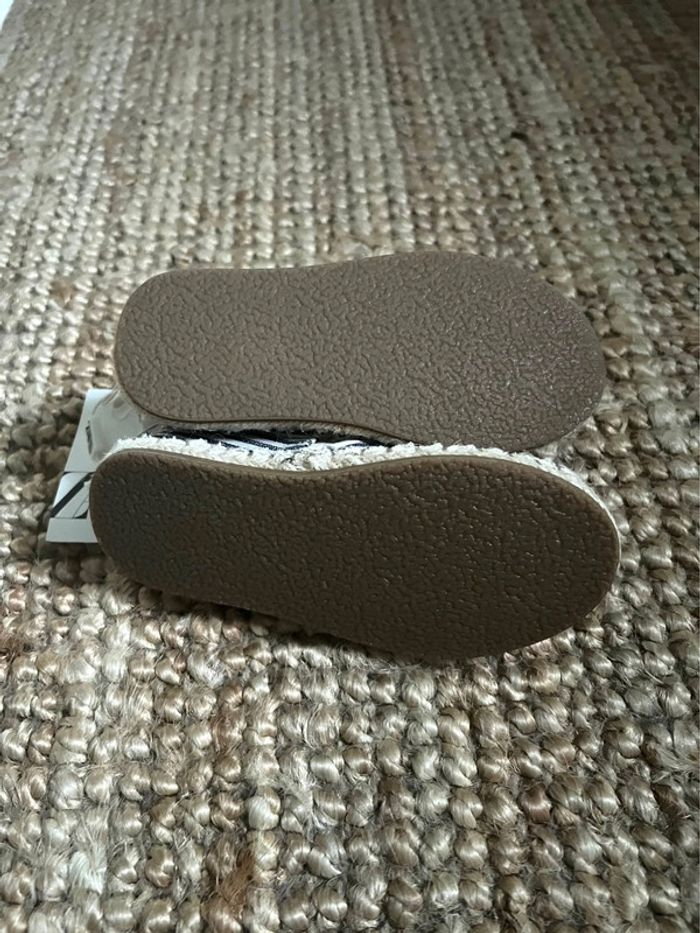 Espadrilles rayées bleu Zara 23 - photo numéro 5