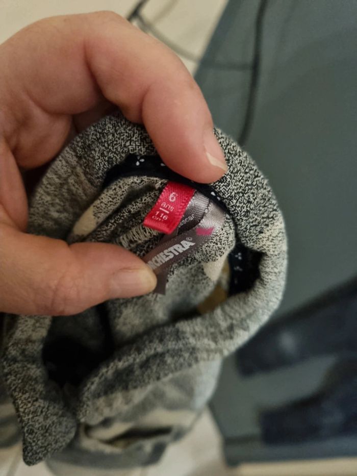 Chemise à carreaux gris - photo numéro 2