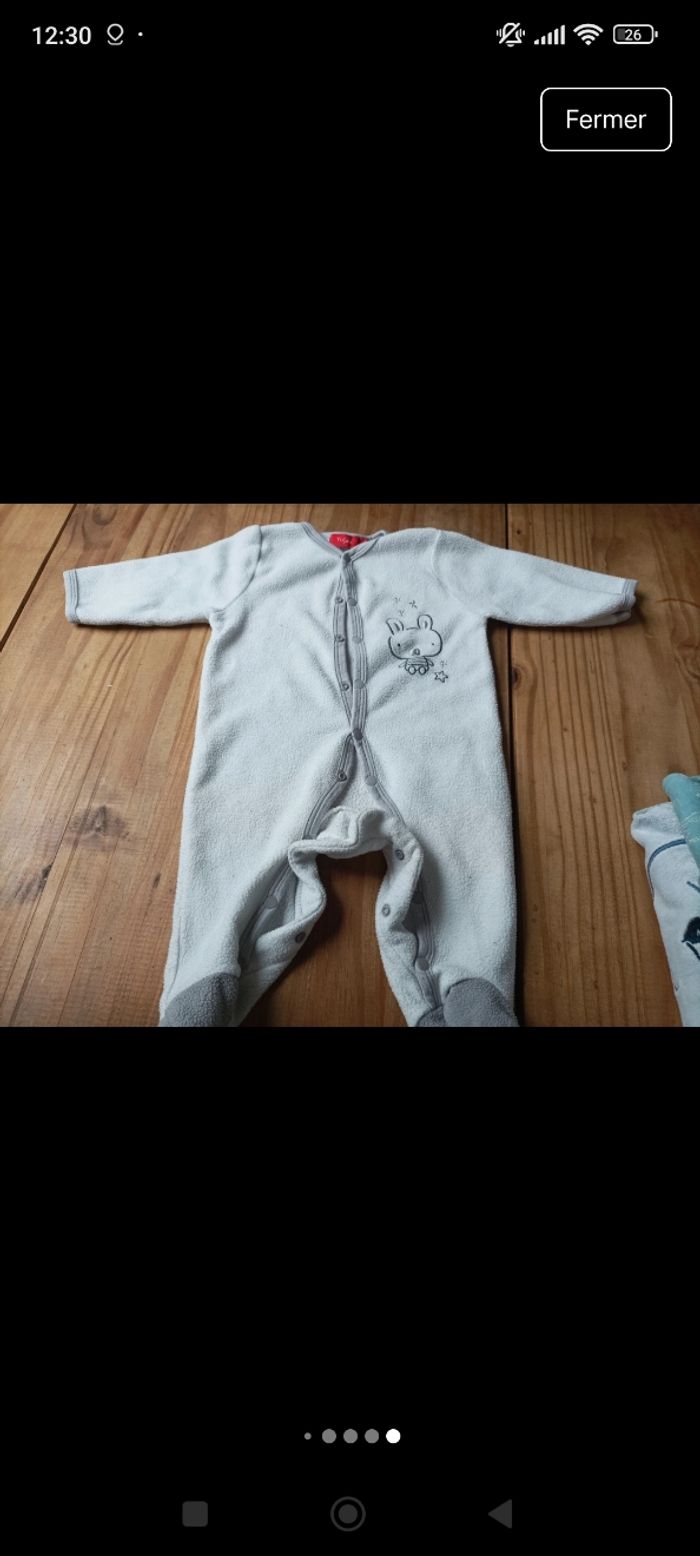 Lot de pyjama bébé fille taille 3 mois - photo numéro 10