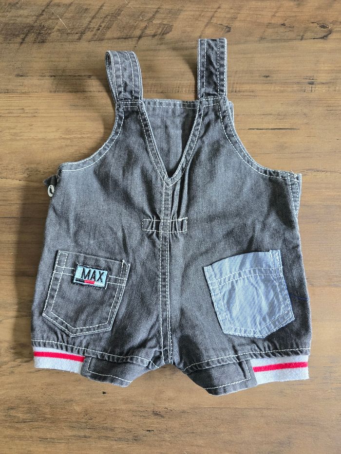Salopette short bébé - photo numéro 2