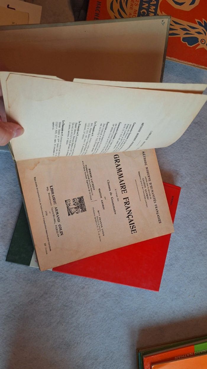 Lot de 2 livre apprendre le français - photo numéro 8