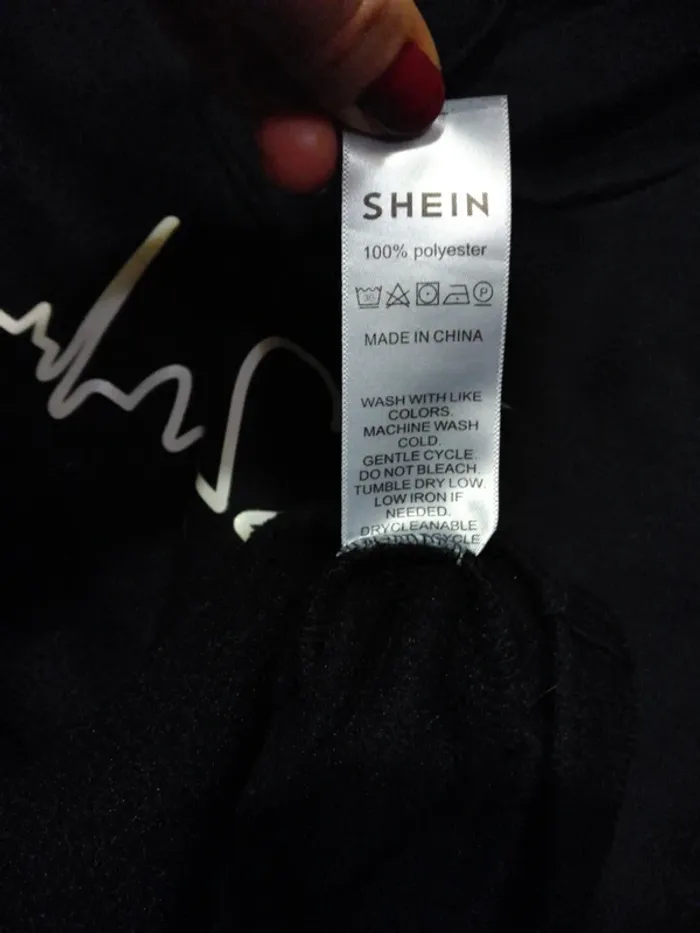 Pull Noir Fille Shein - photo numéro 5