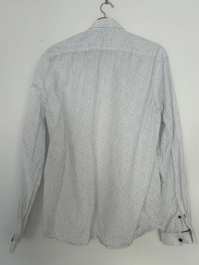Chemise blanche à petits motifs Jules taille XL - photo numéro 2