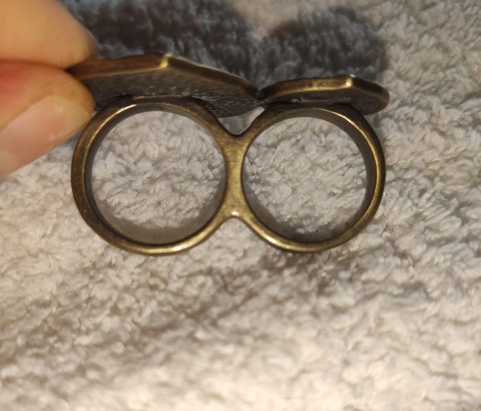 Bague double 💛 - photo numéro 4