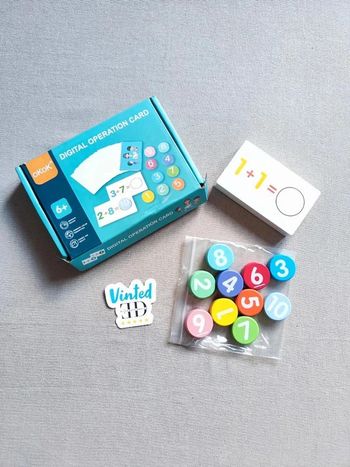 Jeu éducatif apprentissage des additions