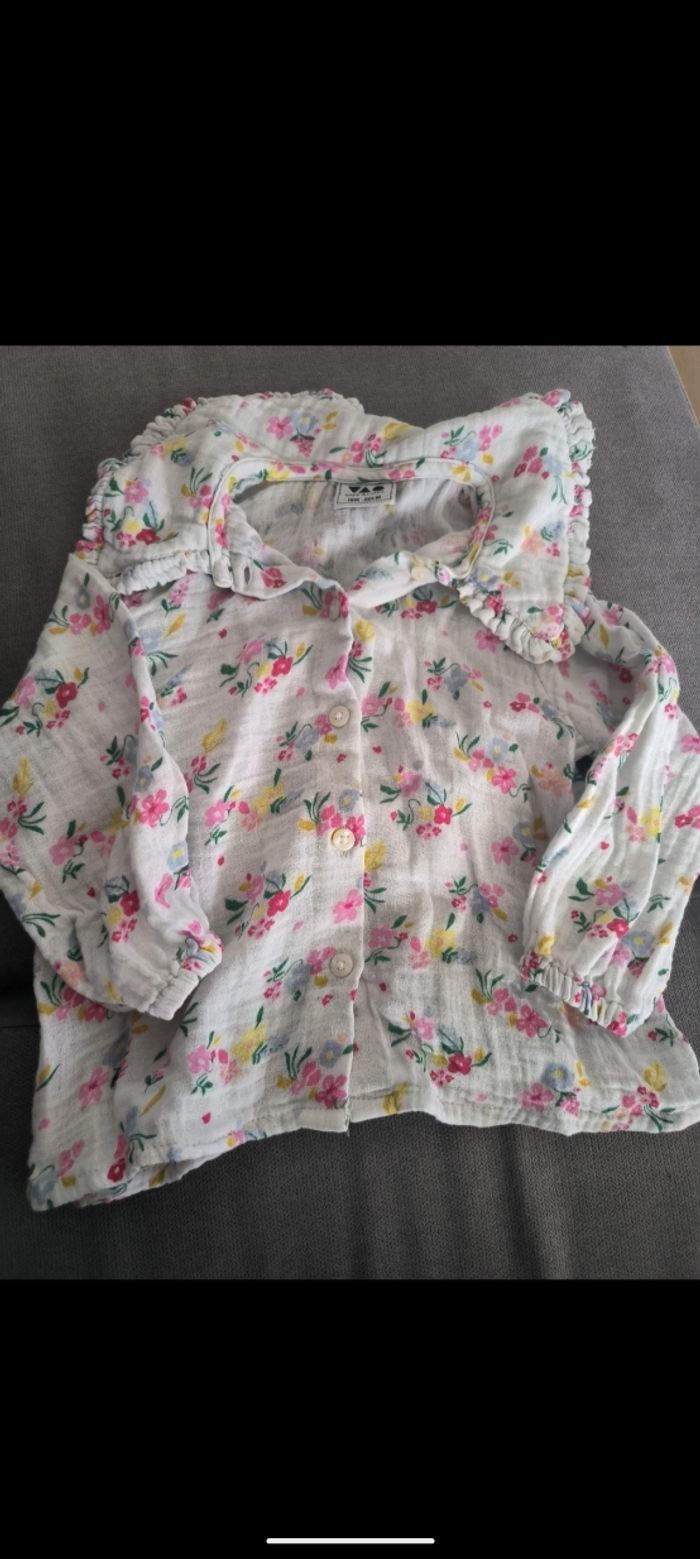 Chemise tape a l'oeil 18 mois