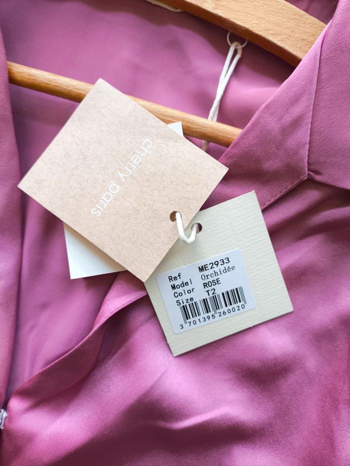 Robe cherry paris orchidée neuve - photo numéro 9
