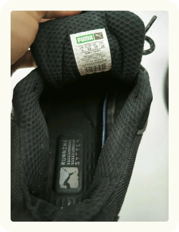 Baskets Puma RS-X-Triple Noir Taille 43 - photo numéro 8
