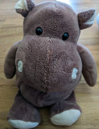 Hippopotame histoire d'ours 38cm