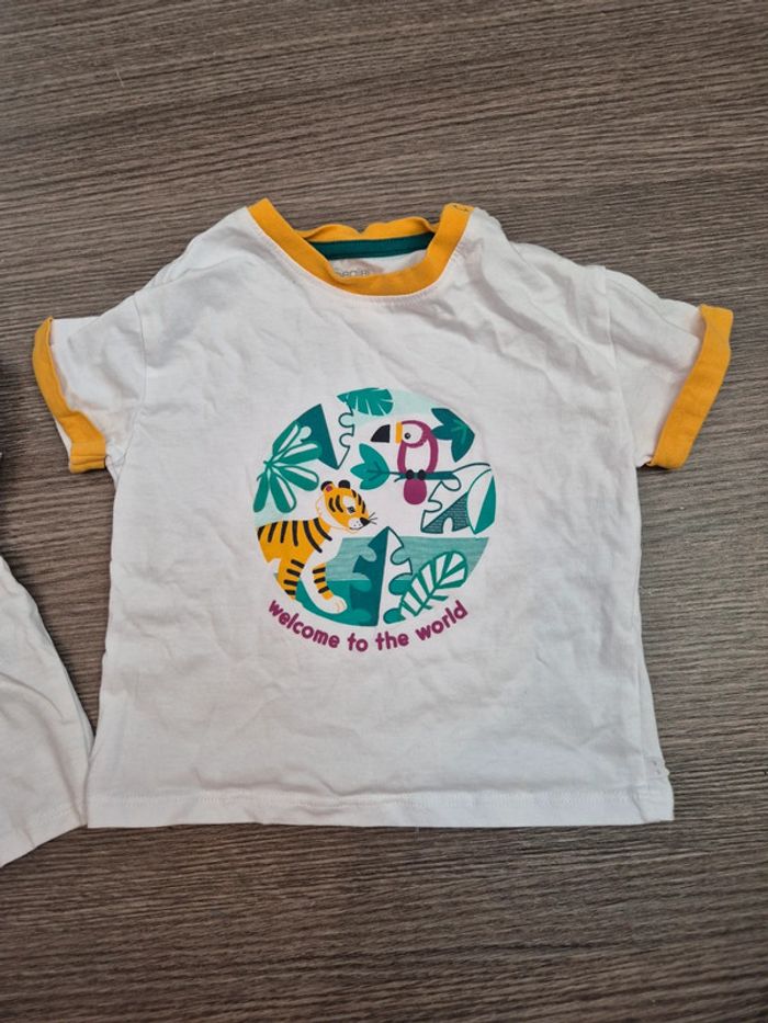 Lot de 2 t shirt Obaibi - photo numéro 2