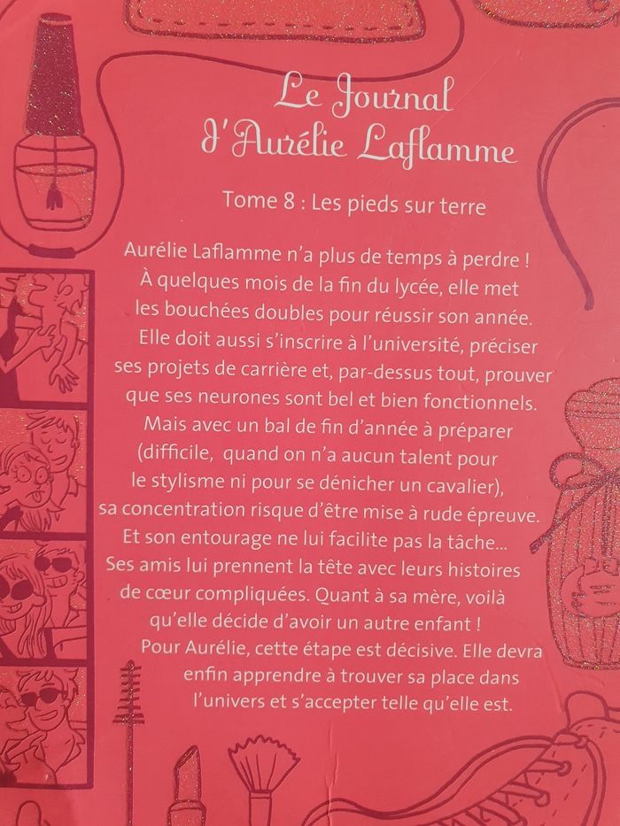 Livre Aurélie Laflamme T8 - photo numéro 3