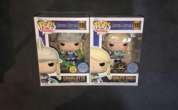 Lot 2 Figurines Funko Pop / Charlotte 1155 / Black Clover / Spécial édition (1 Chase +1 Normal)