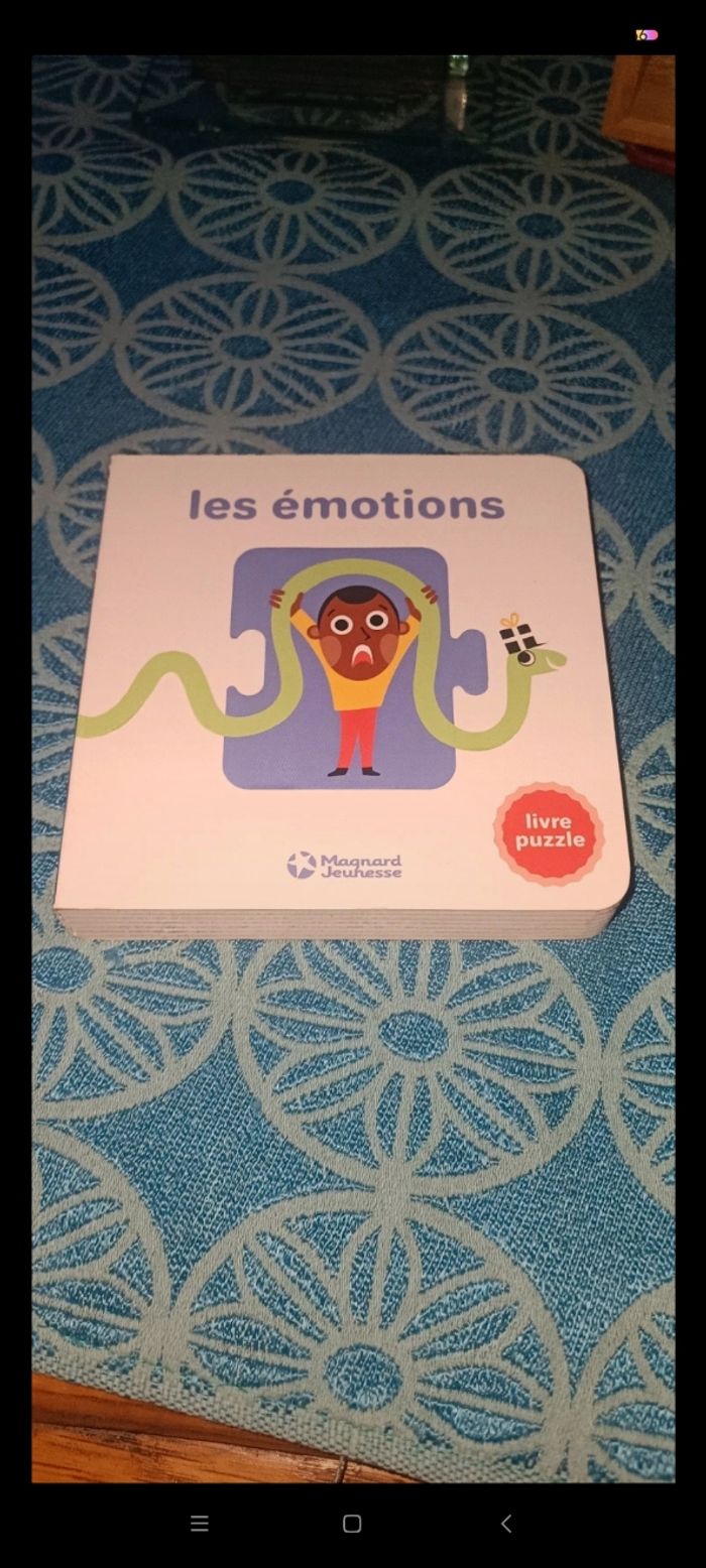 Livre les émotions