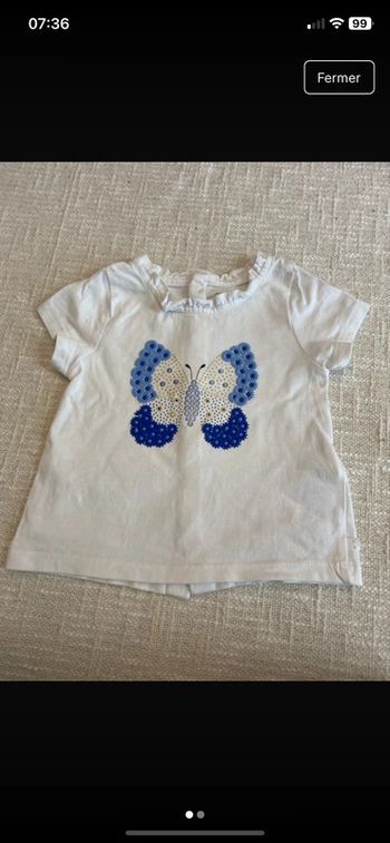 Tee shirt 6 mois
