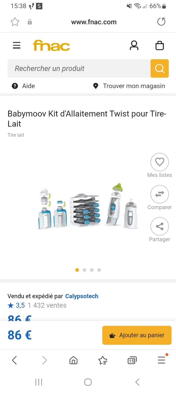 Kit allaitement babymoov - photo numéro 3