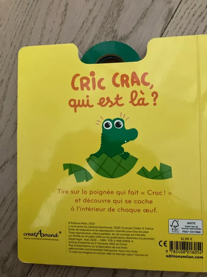 Livre Cric Crac qui est là? - photo numéro 8