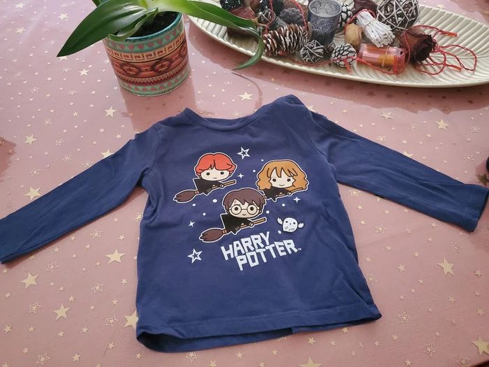 Tee shirt manches longues Harry Potter taille 74 cm