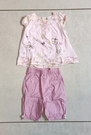 Ensemble été fille - 6 mois