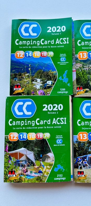2 livres camping car ACSI