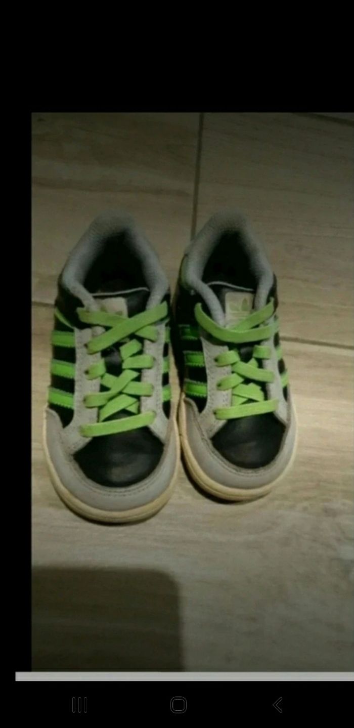 Baskets lacets élastiques Adidas 21 - photo numéro 2