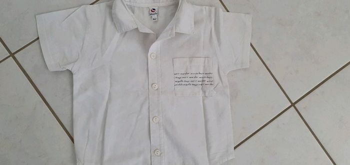 Chemise MC garçon 4 ans CH - photo numéro 2