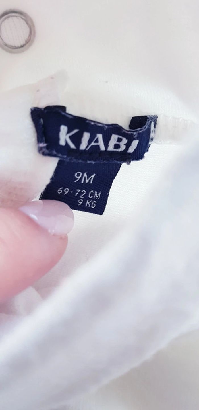 Tee-shirt col montant Kiabi 9 mois - photo numéro 2