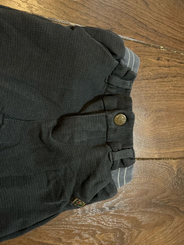 pantalon à carreaux gris Anthracite sergent major 3 ans - photo numéro 4