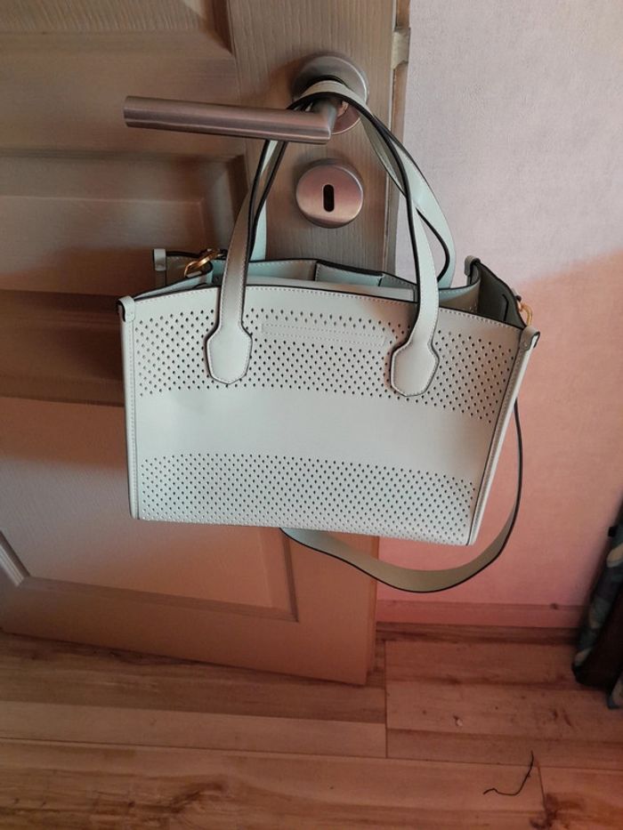Sac à main vert d'eau - photo numéro 3