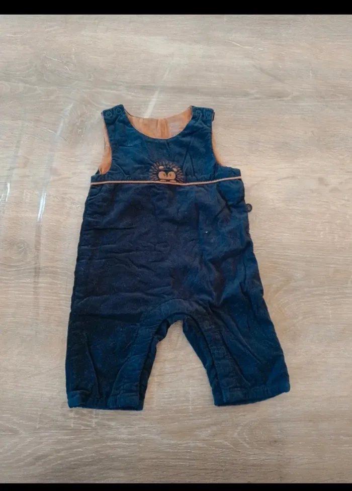 Salopette garçon 1 mois tbe