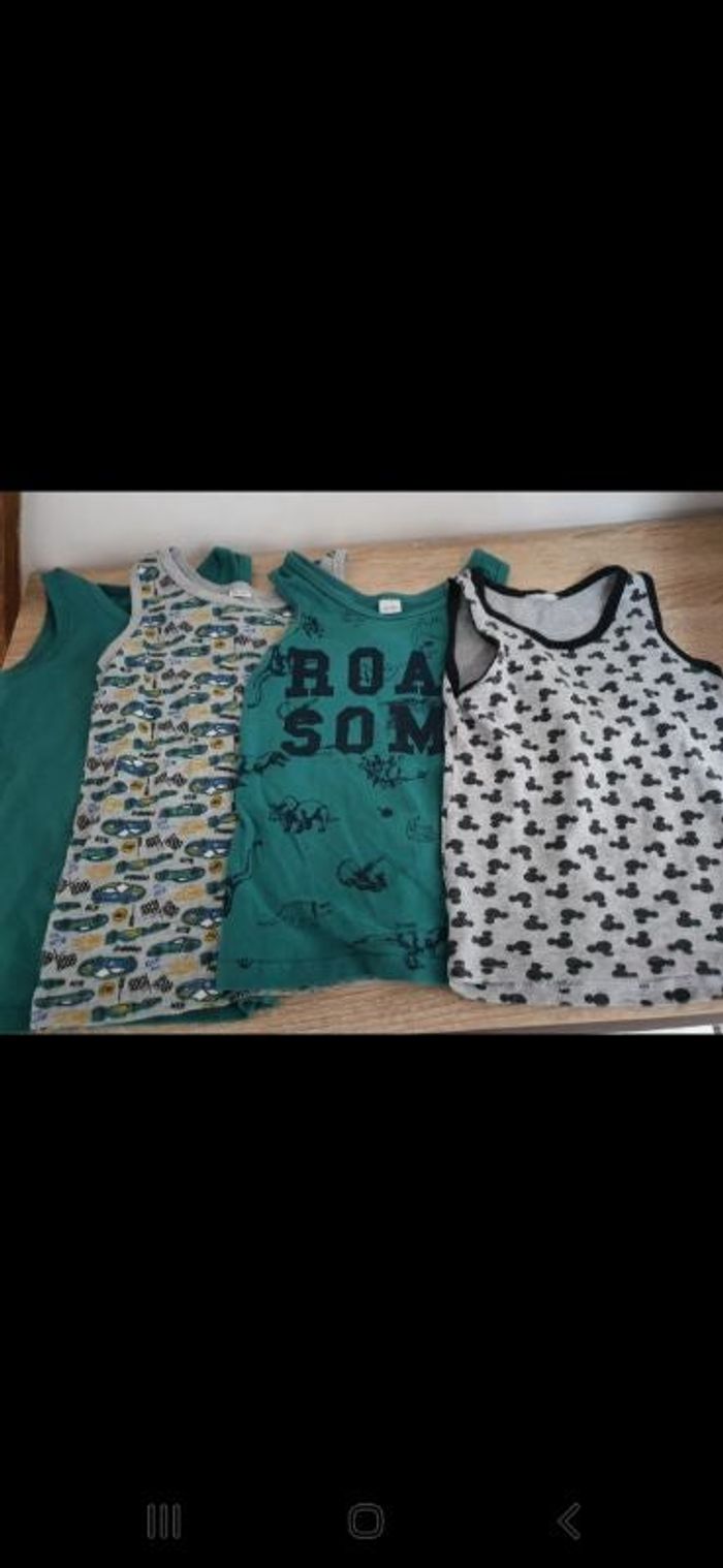 Lot de 4 débardeurs