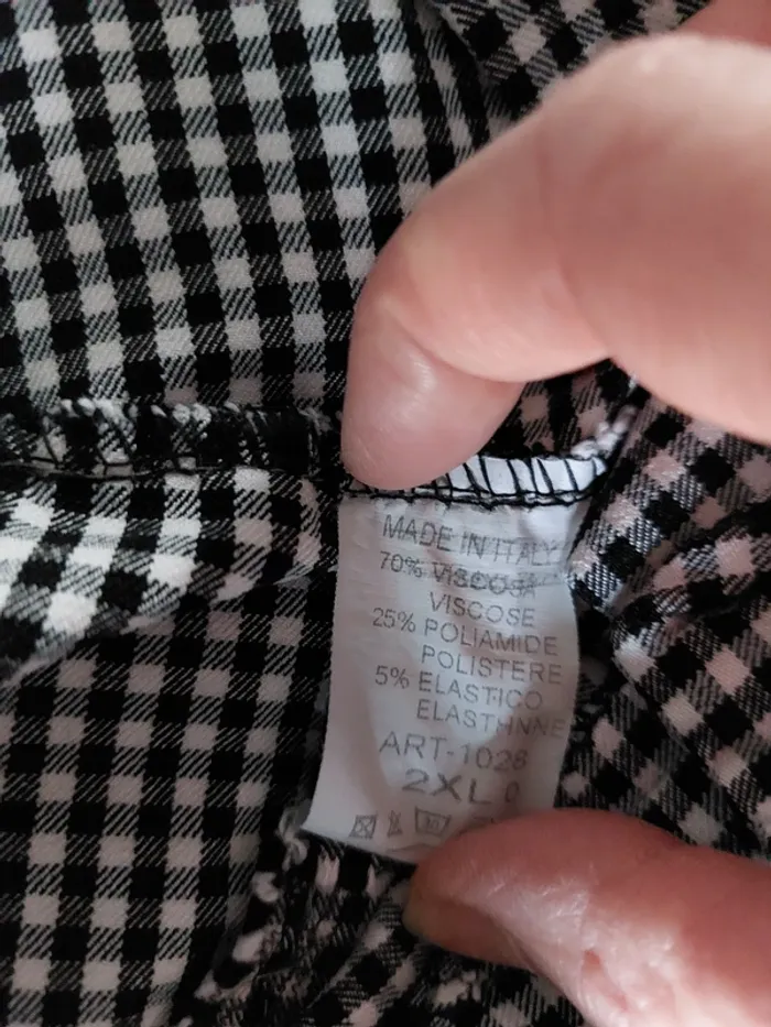 Pantalon Noir et planc - photo numéro 6