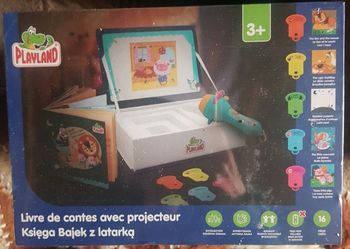 Livre de conte avec projecteur électronique neuf