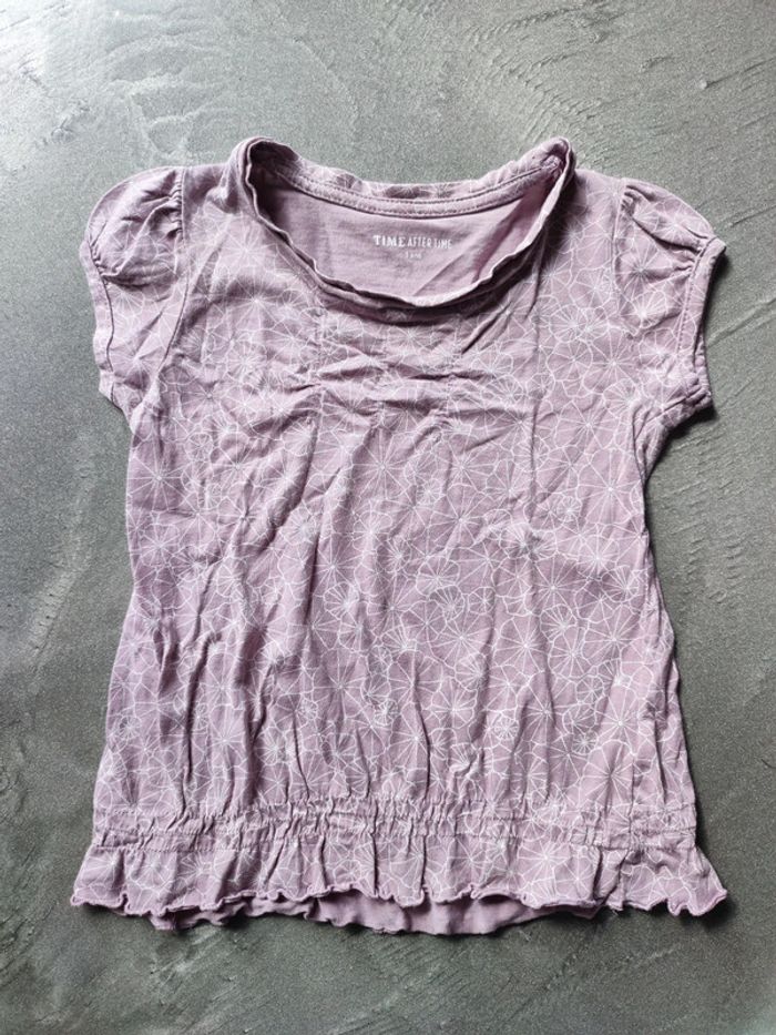 T-shirt manches courtes fille 3 ans