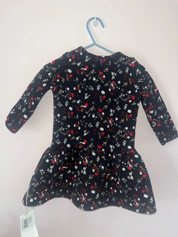 Robe, petit bateau, épaisse neuve avec étiquette, 18 mois - photo numéro 3
