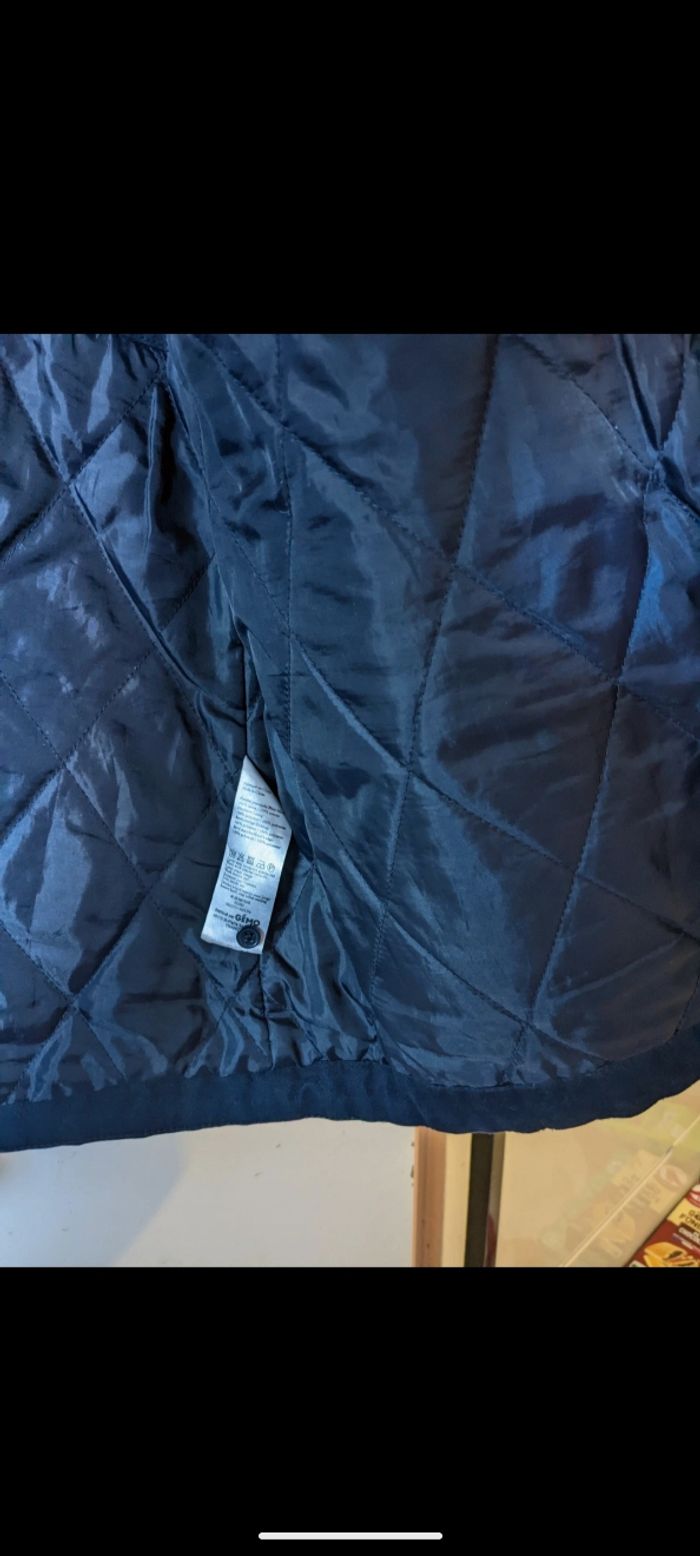 Parka bleue marine blog by Gemo. Taille XL - photo numéro 8