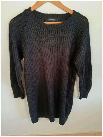 C27 robe noir Boohoo M