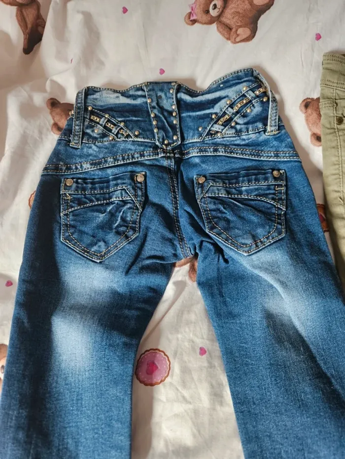 Lot jeans fille - photo numéro 7