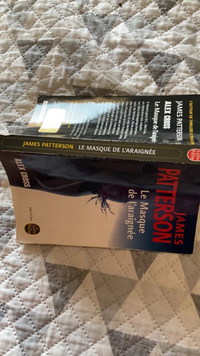 #le masque de l’araignée James Patterson. ) - photo numéro 4