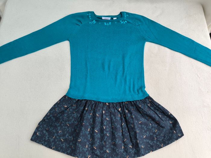 Robe pull fille Okaïdi 8 ans - photo numéro 2