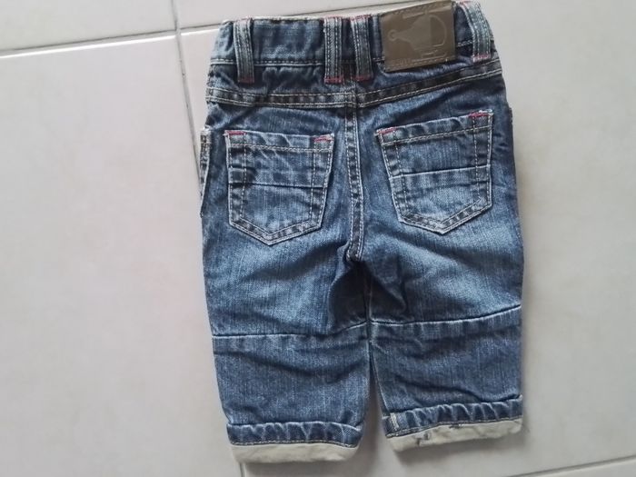 Jeans garçon T 3mois  obaibi - photo numéro 3