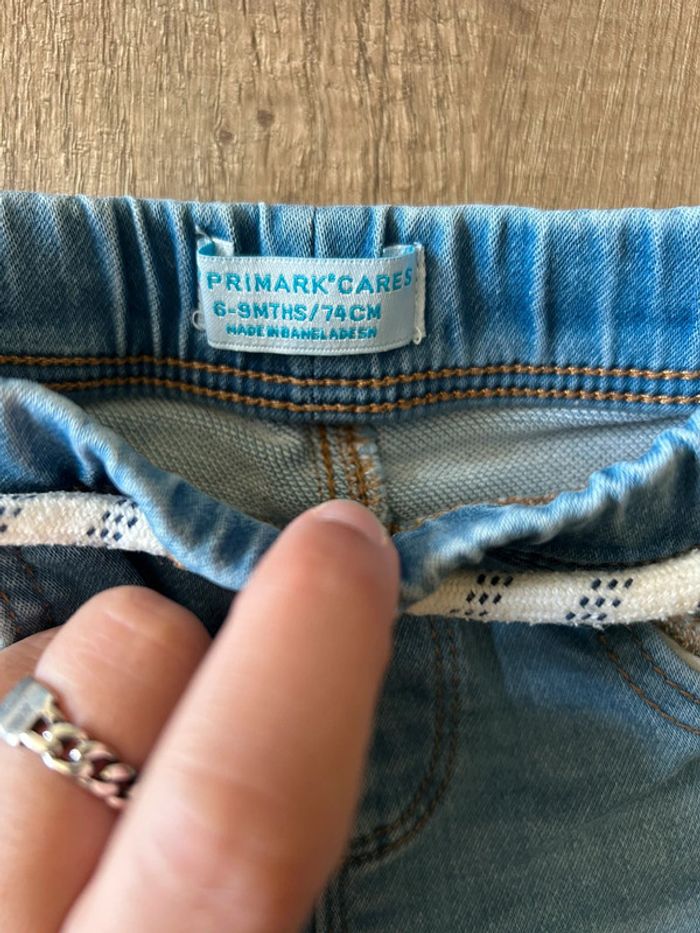Ensemble jean pull léger manches longues 9 mois - photo numéro 3
