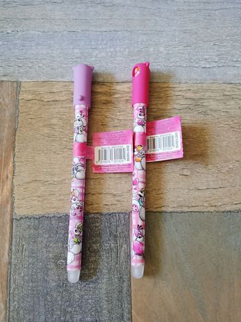 Lot de 2 stylos Diddl coeur neuf