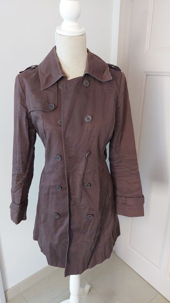 Trench marron taille 40