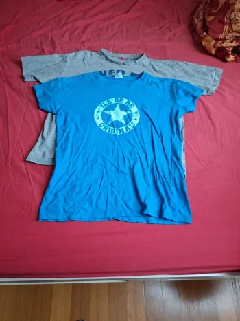 Lot  tee-shirts shirts manches courtes taille S