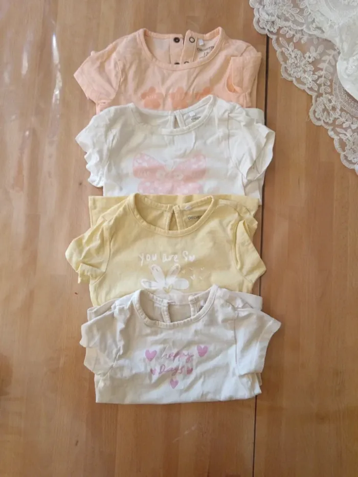 Lot t-shirt manches courtes - photo numéro 2